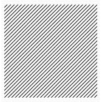 My Favorite Things Rubber Stamp - Diagonal Stripes